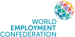 Logotyp world employment confederation