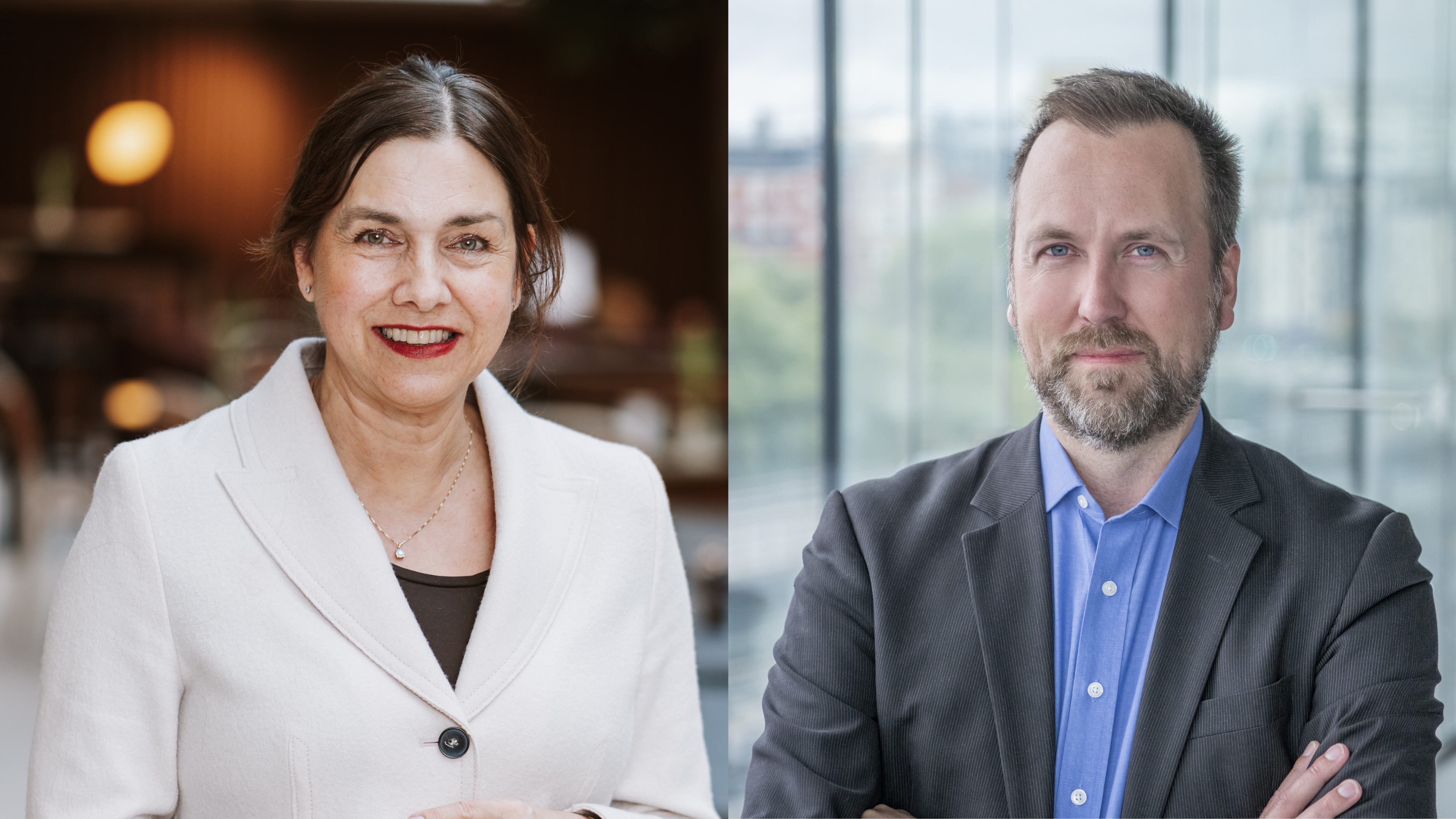 Nya i Kompetensföretagens styrelse: Eva Domanders och Magnus Bergqvist